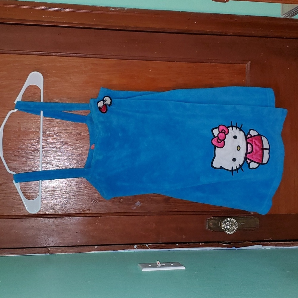 Vintage y2k Hello Kitty Towel Wrap Dress - Picture 2 of 11